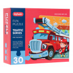 30 dielne puzzle – Hasiči